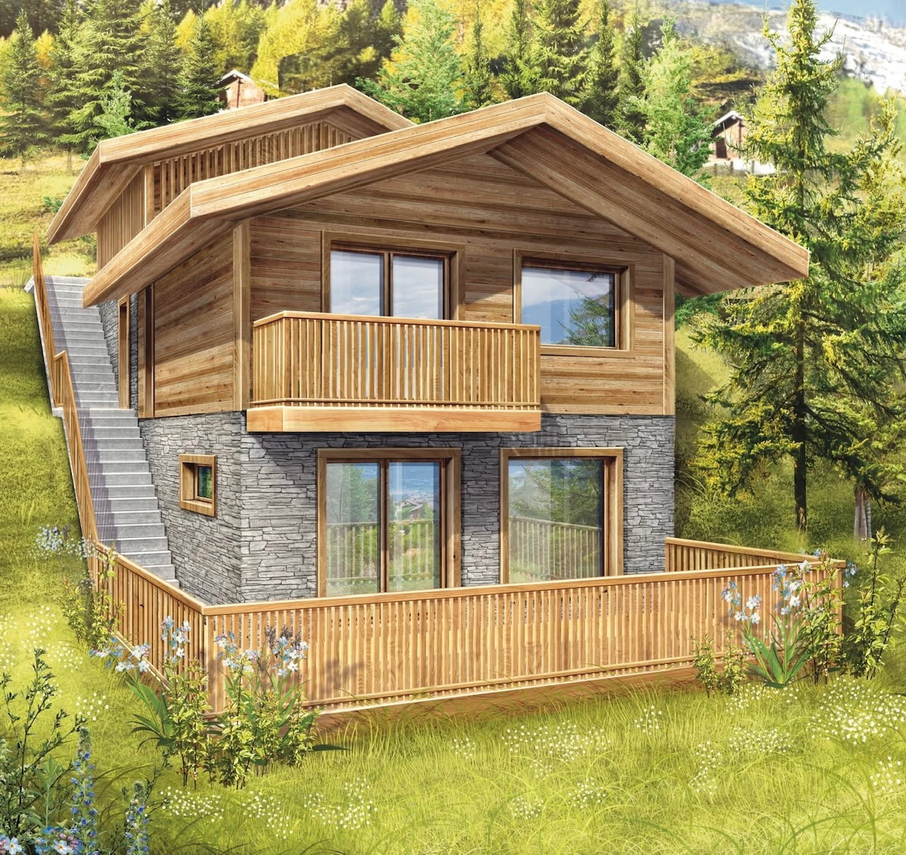 Chalet à Moncévron/Savièse